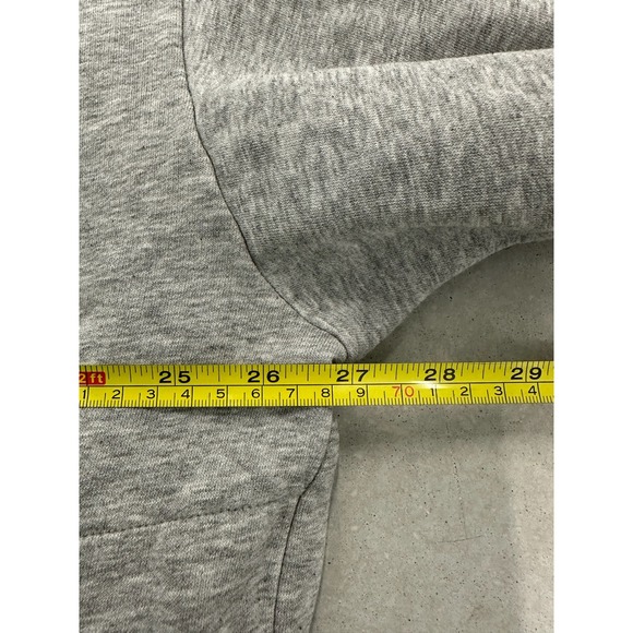 Y2K Nike Men's Gray Full Zip Hoodie Athletic Casual Comfort Size XL - Picture 6 of 8